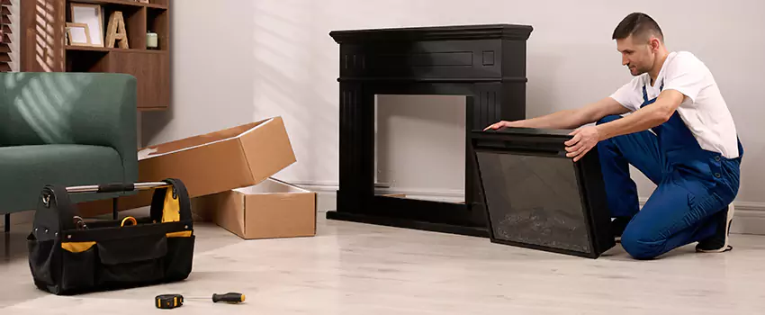 Old Rusted Metal Fireplace Repair And Replacement in Natchitoches, LA