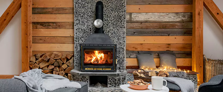 Thelin Hearth Products Direct Vent Gas Stove Fireplace Inspection in Natchitoches, Louisiana